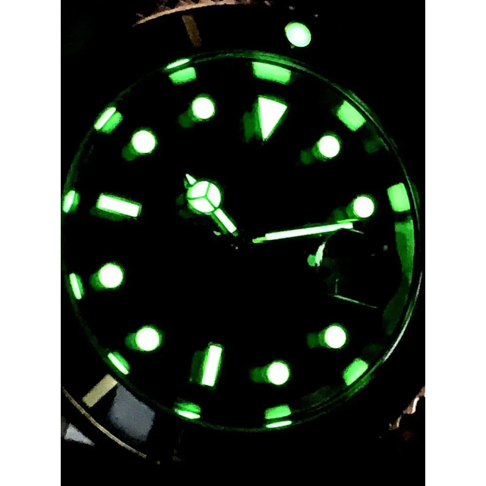 Rolex Men's Watch 16613 Submariner Automatic Black Dial Two Tone 18k Gold Steel